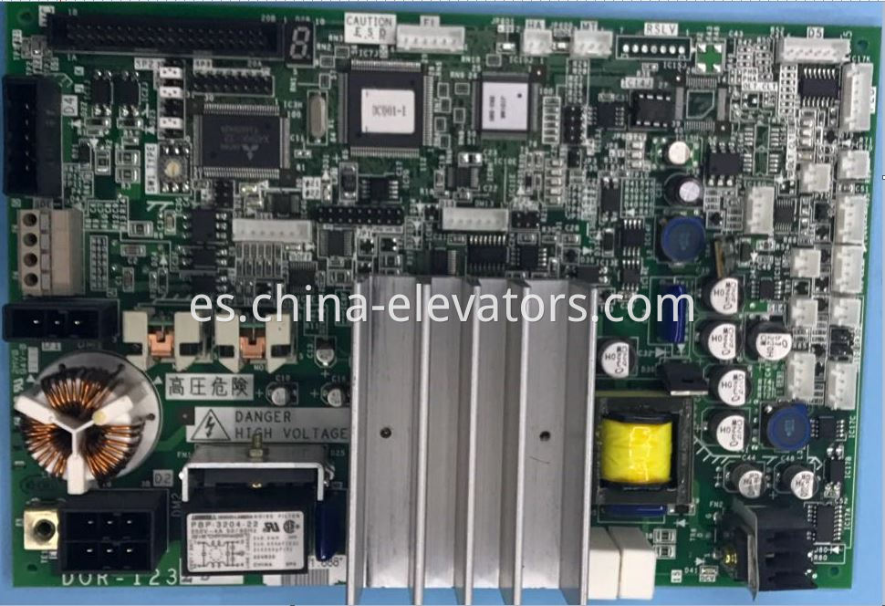 Tablero de control del operador de la puerta para ascensores Mitsubishi MRL DOR-123 Door Operator Control Board for Mitsubishi MRL Elevators DOR-123